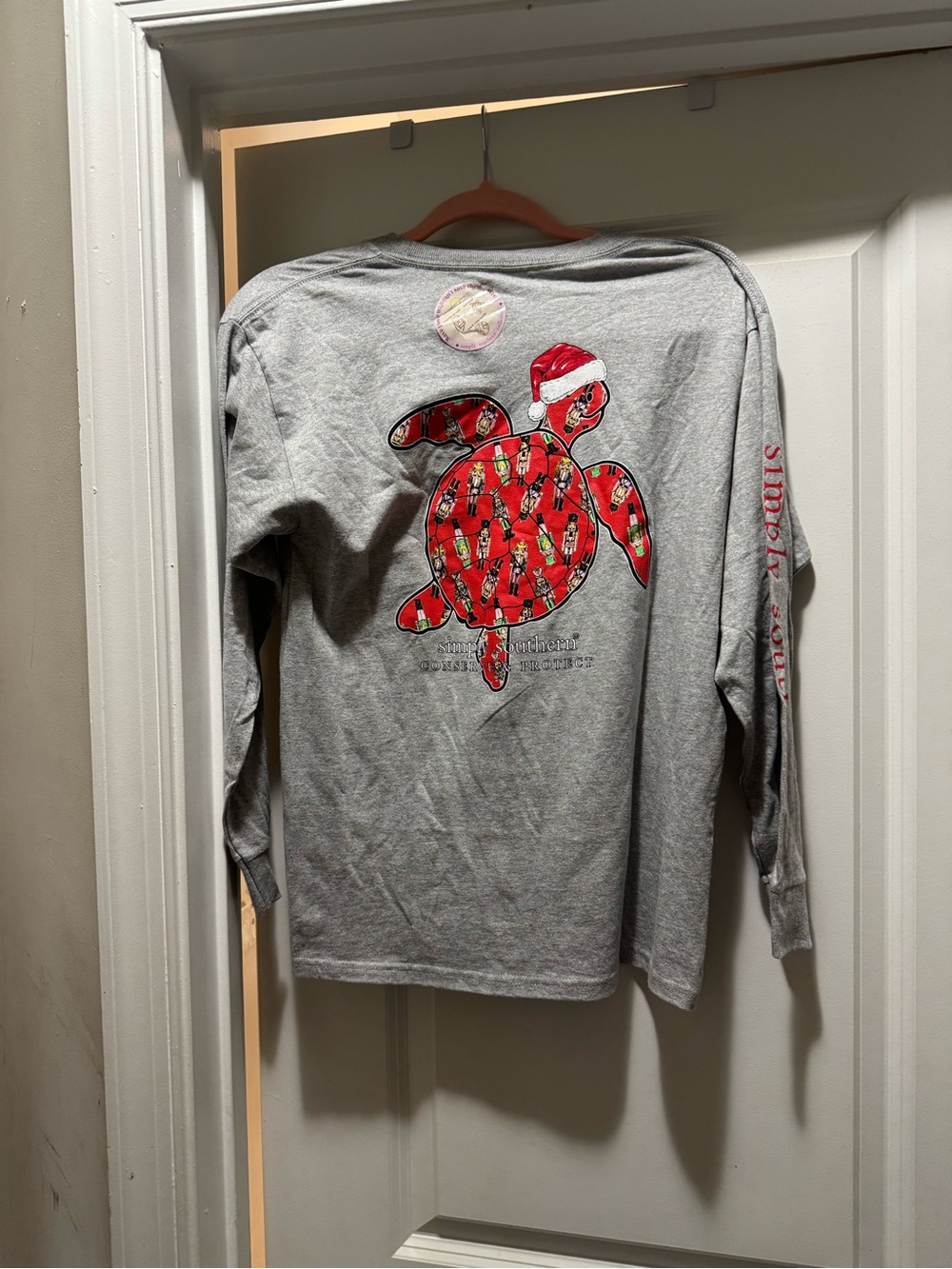 simply southern shirt girls 10 NWT
